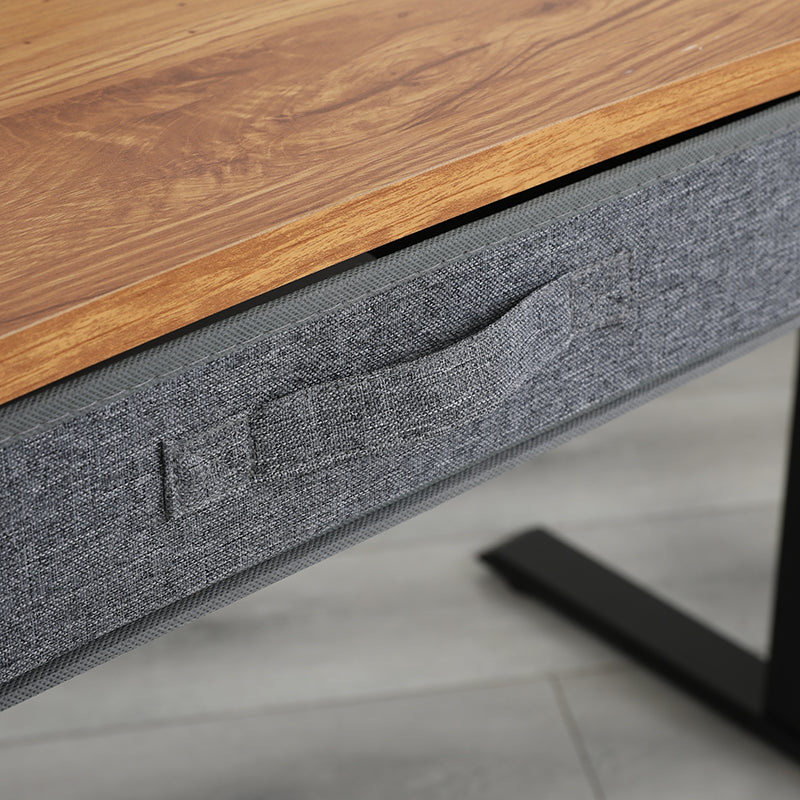 Radlove 63" x 30" Premium Dual Motor Height Adjustable Standing Desks for Worktops, Brown or White